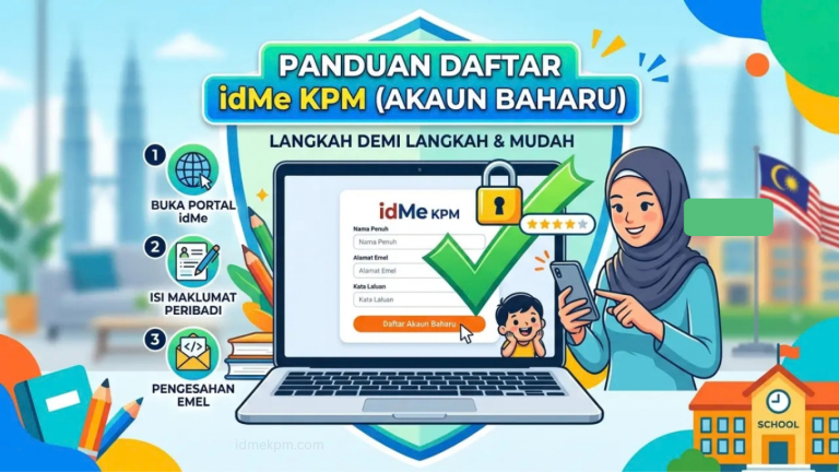 IDME KPM Daftar Akaun Baharu: Apa Yang Perlu Disediakan? IDME KPM Daftar Akaun Baharu Apa Yang Perlu Disediakan